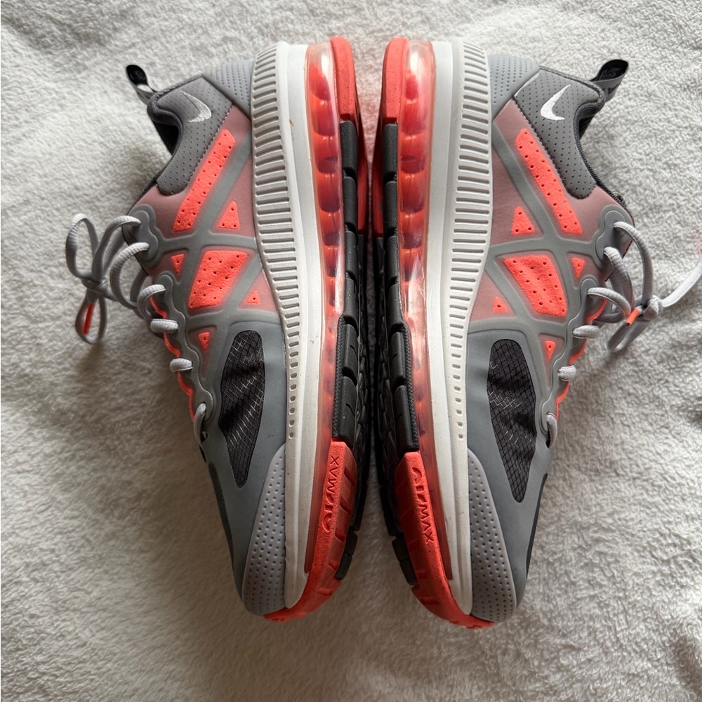Nike Air Max Genome Anthracite Bright Crimson Sneakers | 10.5 - Picture 8 of 13